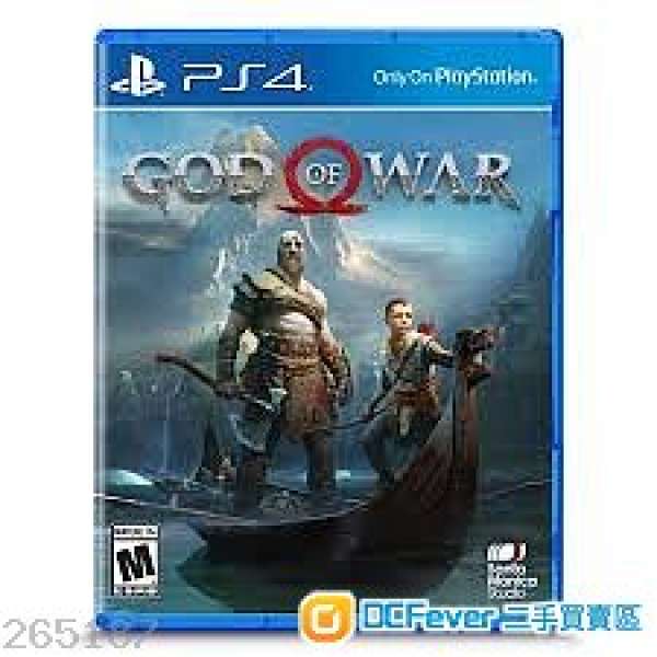 PS4 God of war 4 中文版