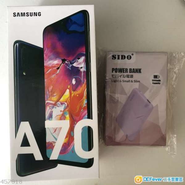 行貨三星 Samsung Galaxy A70 3鏡頭 屏下指紋 真三卡