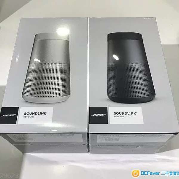 全新Bose SoundLink Revolve 無線藍芽喇叭 銀灰色 黑色Bluetooth speaker iphone