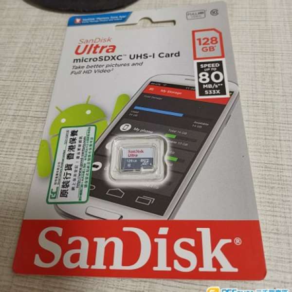 Sandisk 128GB Micro SD card