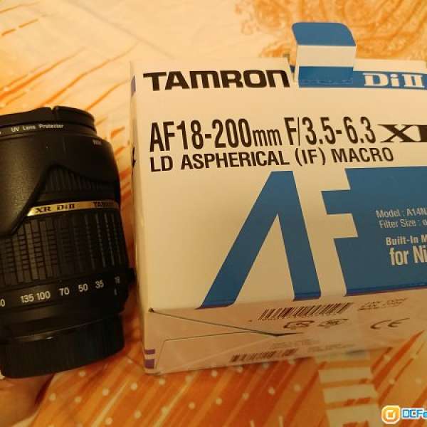 Tamron AF 18-200mm A14 (nikon) d7500  d5600 d5500 d7200 都適用