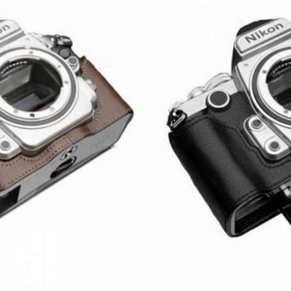 Gariz xs-CHDF1 黑色真皮相機皮套 Nikon DF