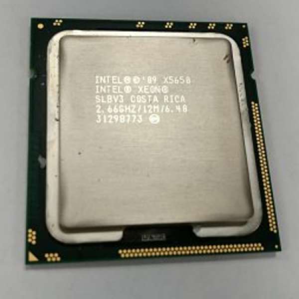 Intel Xeon X5650 @ 2.67GHz (Socket: LGA1366)