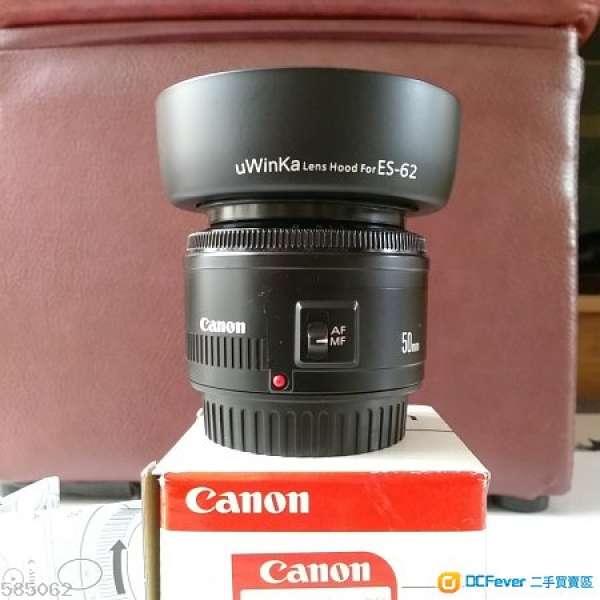 Canon 50mm 1.8 定焦行質