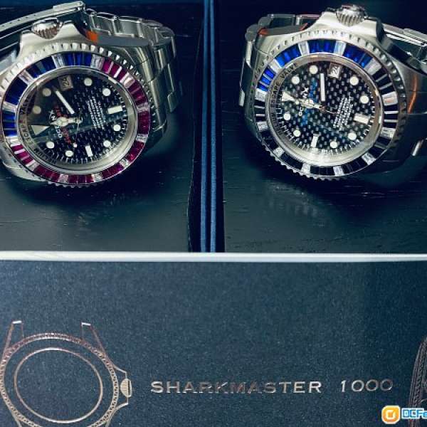 OceanX SharkMaster 1000M Crystal Limited Edition （深潛水晶限量版）DEEPSEA