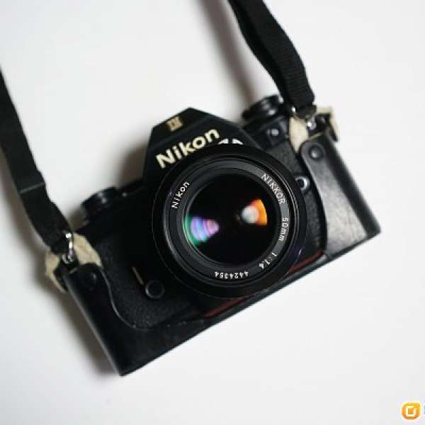 Nikon EM & 50mm F1.4  菲林相機