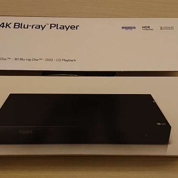 LG Ultra HD 4k blue ray Blu-ray player