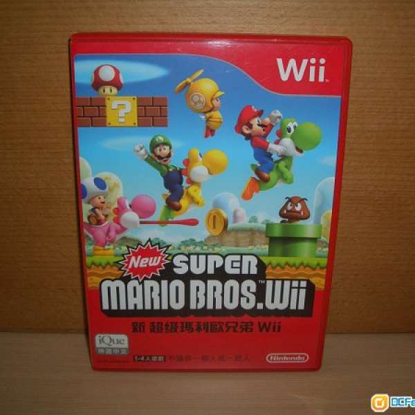 ★★★【 Wii 孖寶兄弟 New SUPER MARIO BROS 】原裝中文版 任天堂 Nintendo Wii G...