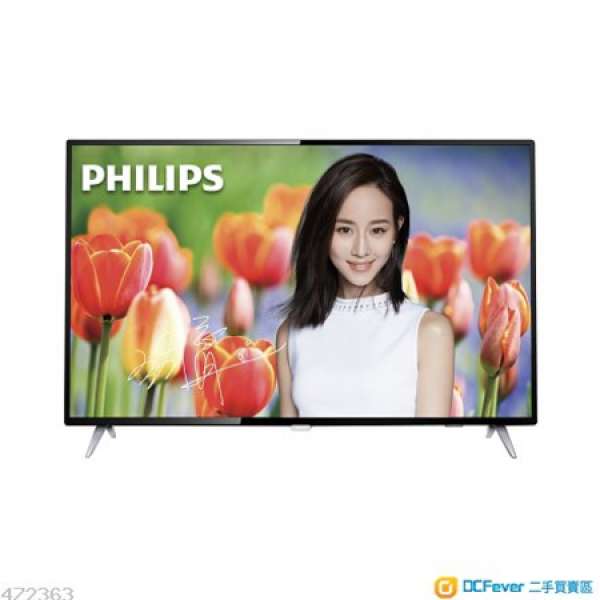 (全新)Philips TV 50吋 4K 超薄智能 LED 電視 50PUD6172(香港行貨)