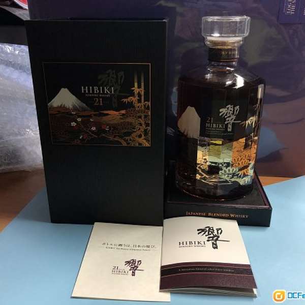 Suntory 三得利Hibiki 21 Years Old (響21年) 花鳥風月特別版「有單有