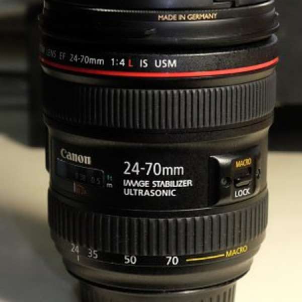 Canon EF 24-70mm f/4L IS USM (99%新 行貨過保)