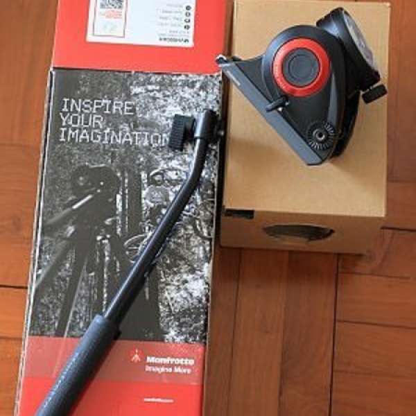 Manfrotto MVH500AH Fluid Video Head with Flat Base made in Italy
