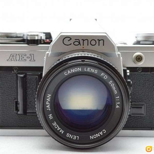 Canon AE-1  連 50mm F1.4 大光圈標準鏡