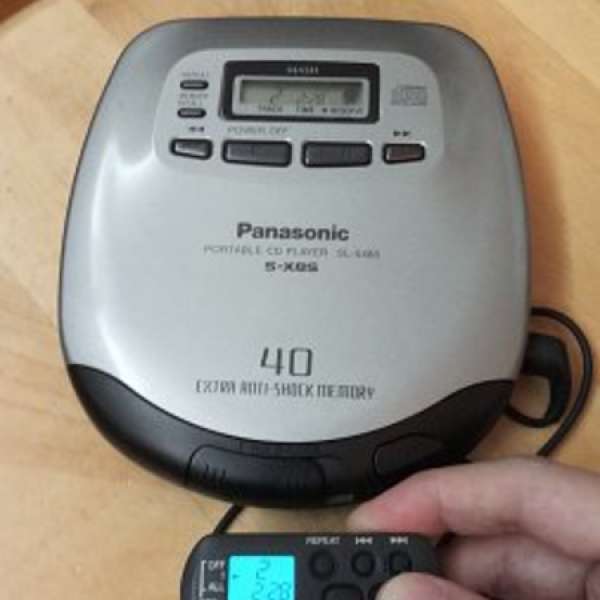 PANASONIC SL-S480 DISCMAN CD PLAYER 全正常