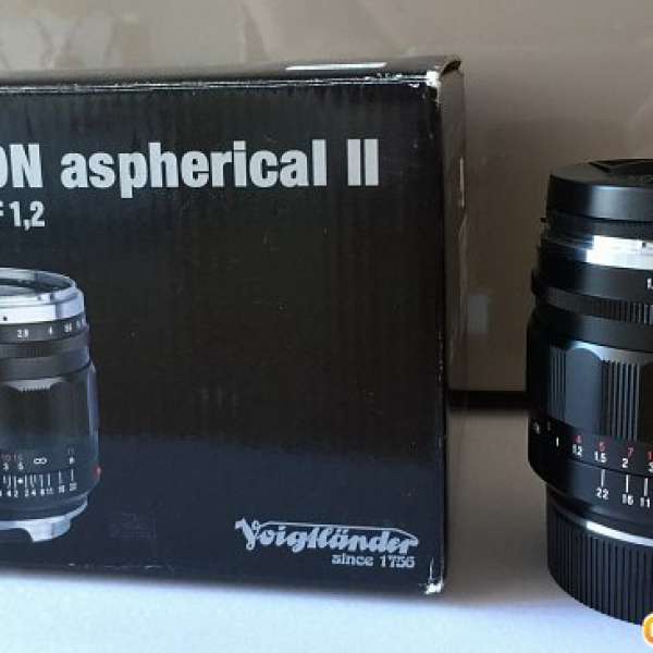福倫達Voigtlander Nokton 35mm F1.2 ASPH II 鏡頭 Leica M mount no sony canon