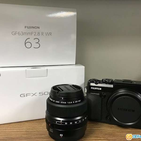 Fujifilm GFX50R 香港行貨 + 63mm lens , 可拆售