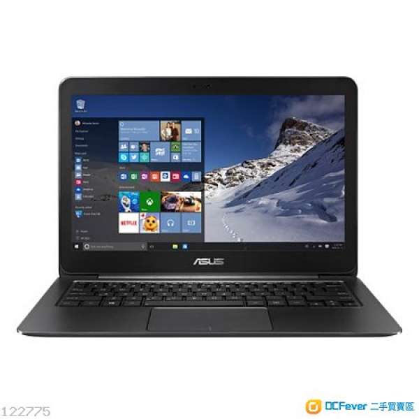 Asus ZenBook UX305 99% new 極致輕薄,厚度1.23公分,有一鍵還,10小時電池續航力,超...