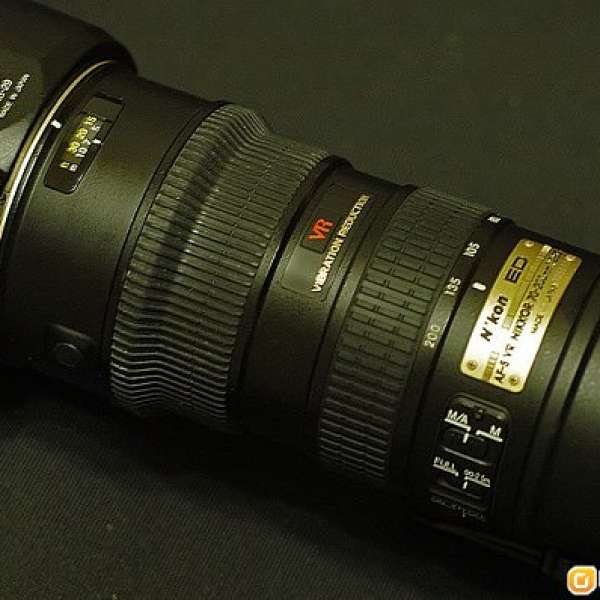 Nikon AF-S VR Zoom-Nikkor 70-200mm f/2.8G IF-ED