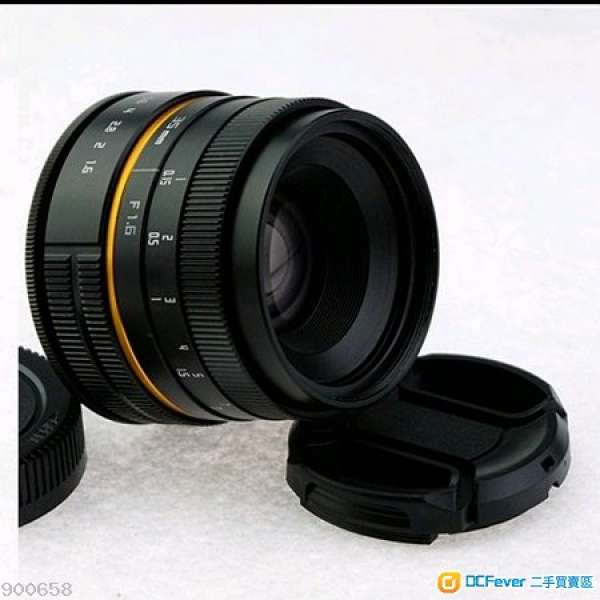微距鏡頭 WESLEY 35mm f1.6 manual macro Lens II with adapter