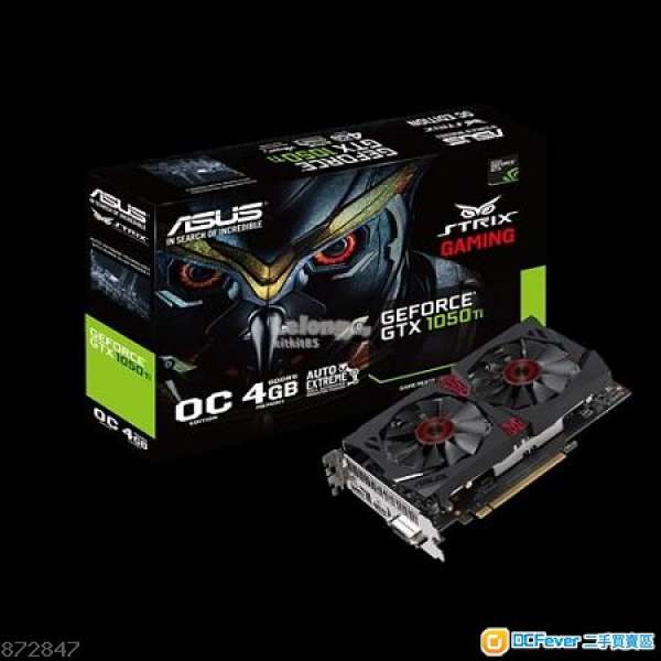 新淨 Asus Strix Gaming 1050ti 4GB GDDR5