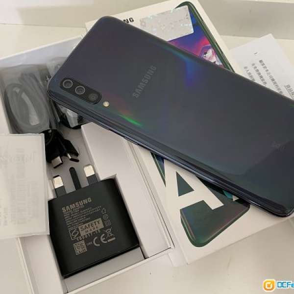 99%新行貨Samsung A70 黑色 6+128