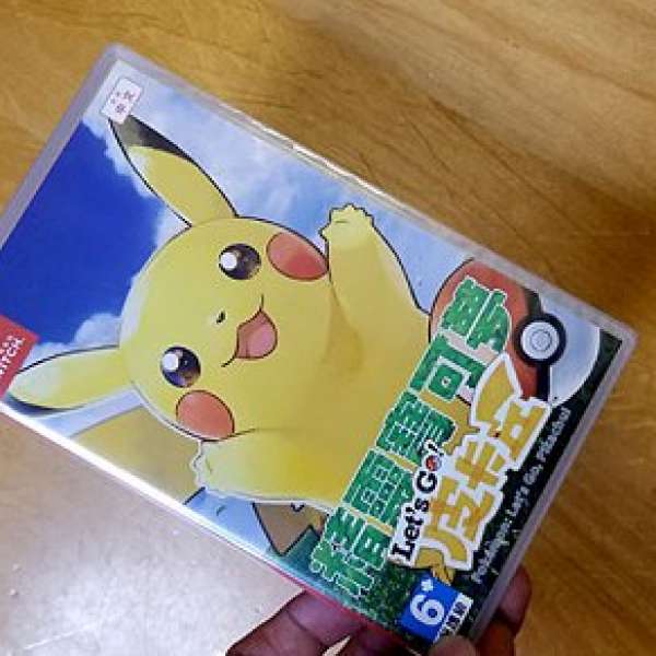 Switch Pokemon Let’s Go 比卡超 - 全新/未開封
