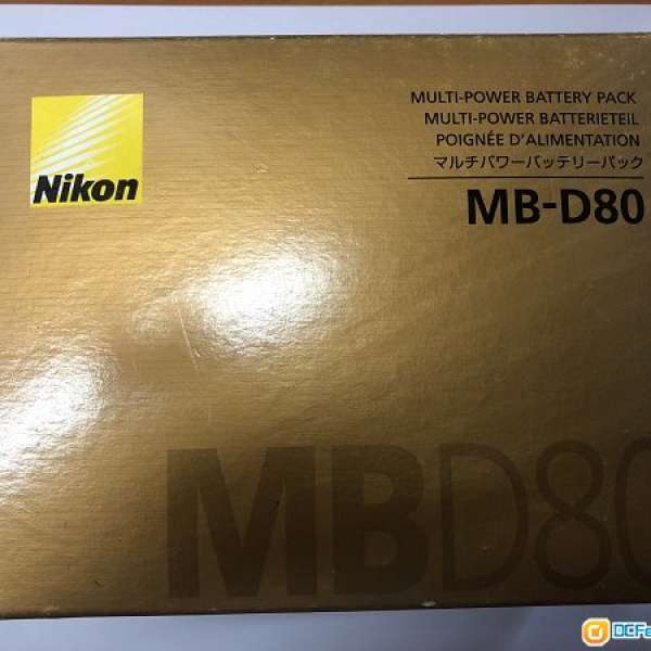 Nikon MB-D80 原廠直倒 for D90 D80