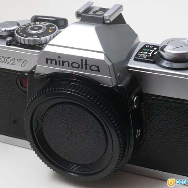 Minolta XG-7-------- 產自1977年輕、細、易用、測光絕對準確，映靚相話咁易