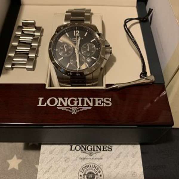 Longines conquest Colmun wheel Chronogrpah