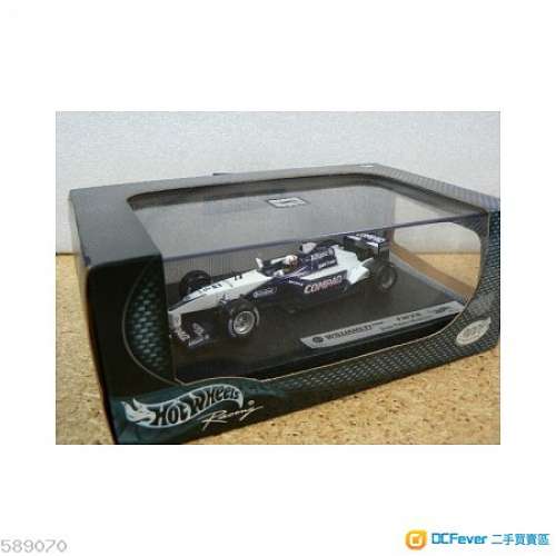 2001 威廉士車隊 F1  BMW Power FW23 Juan Pablo Montoya 1:18合金模型