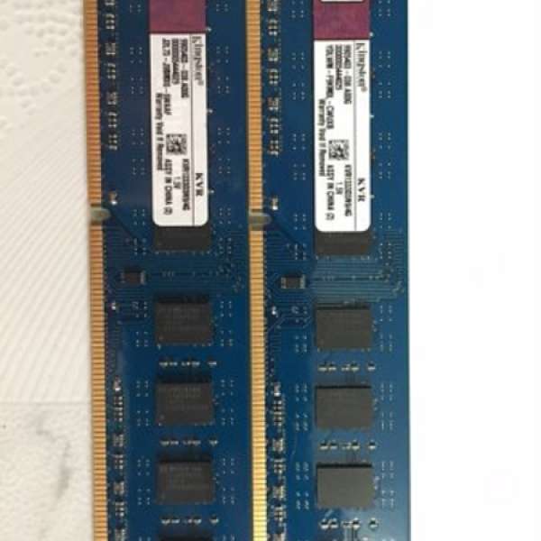 Kingston DDR3 ram 4GB x 2