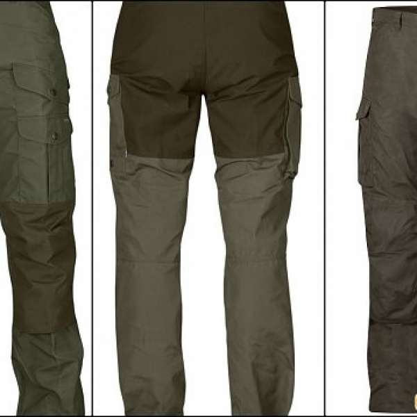 全新真 Fjallraven Vidda Pro Trousers 瑞典戶外名牌, G1000防潑水/透氣料