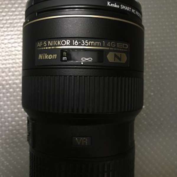 Nikon 16-35 f4 G VR ED （包 Filter） 行貨, 冇保養, 有85%新