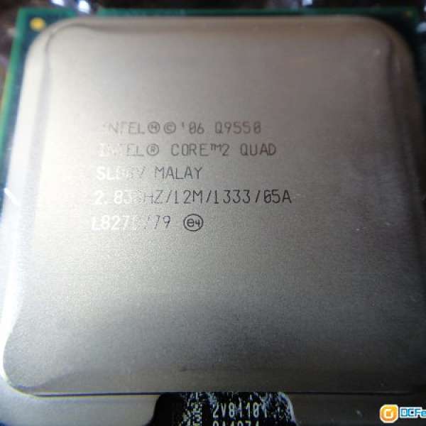 Intel® Core™2 四核心處理器 Q9550 2.83 GHz Socket 775**另有Q9300 及 Q8400