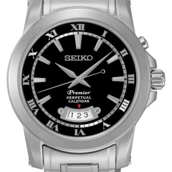 ［手錶開倉］SEIKO 精工 Premier Perpetual Calender SNQ147P1 Men's Watch