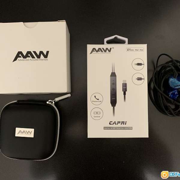 AAW W500 CM Demo + AAW CAPRI Lightning to 2pin