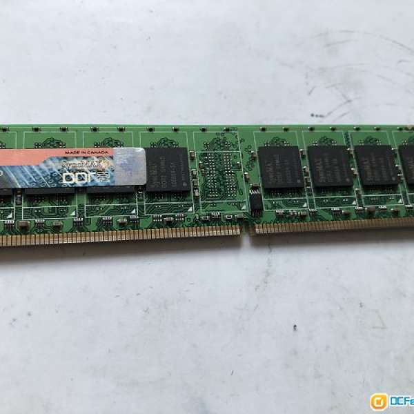 SyncMAX DDR2 1G PC2-5300 667MHZ 雙面 100%WORK