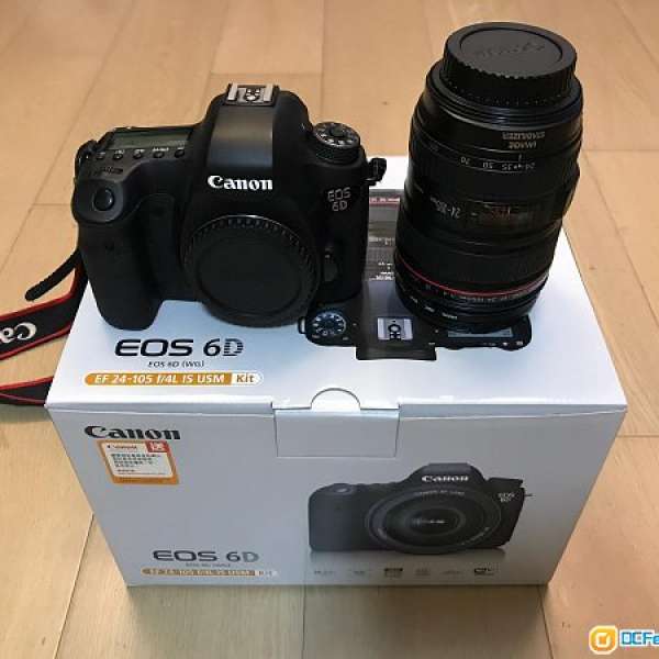 Canon 6D kit set 連 EF 24-105mm f4.0L IS USM