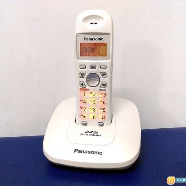 Panasonic Digital cordless phone樂聲牌--室內無線電話--全正常--有免提通話--上水...