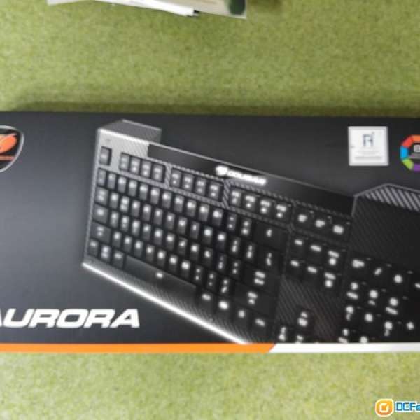 全新 COUGAR AURORA Blacklit Gaming Keyboard