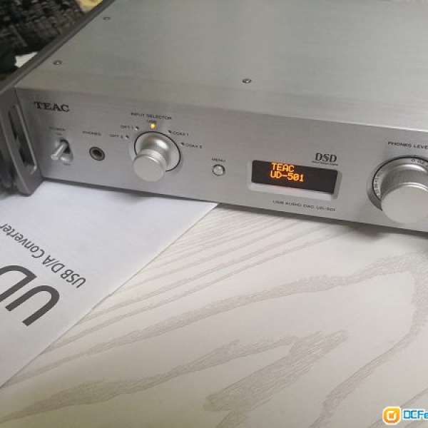 售teac ud-501 DSD dac前級耳擴 95%新