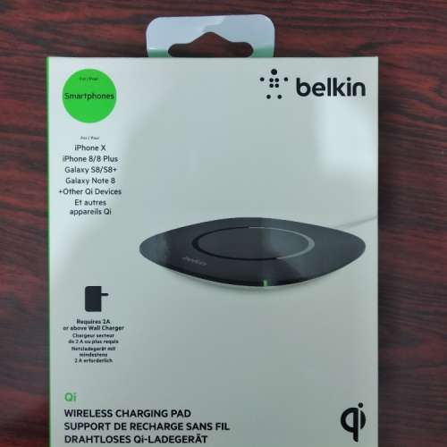 全新 BELKIN F8M747BT 5V/2A WIRELESS CHARGING PAD