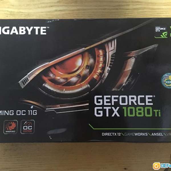 {代售}GeForce® GTX 1080Ti Gaming OC 11G 全新