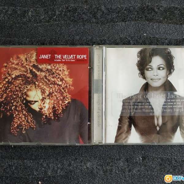 Janet Jackson 2張CD  + 5 張CD mix