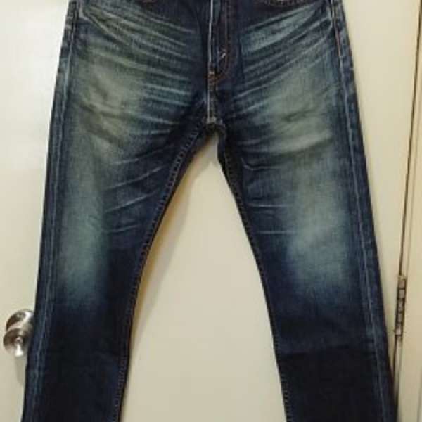 Levis 505 洗水牛仔褲