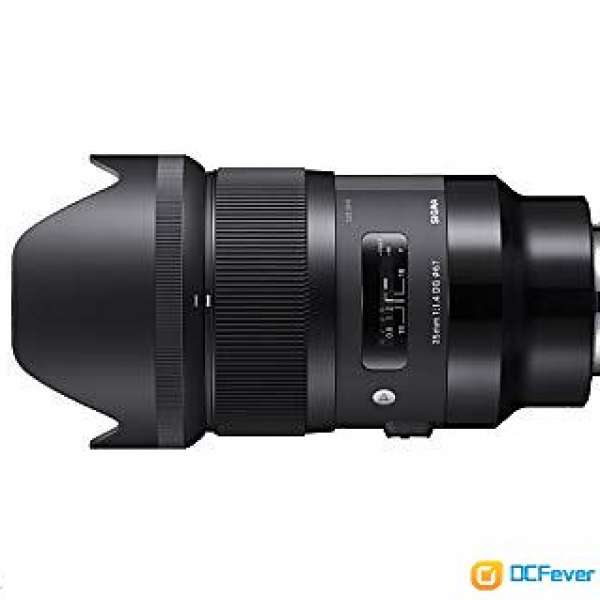 SIGMA 35MM F1.4 ART E-MOUNT