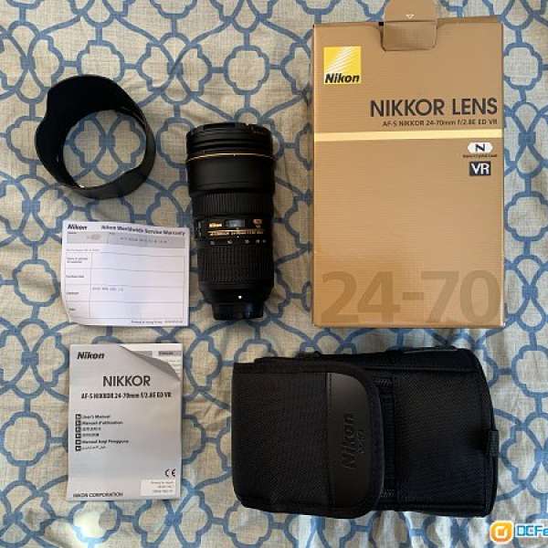 Nikon AF-S NIKKOR 24-70mm f/2.8E ED VR (行貨有保)