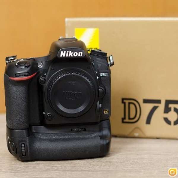 Nikon D750 + Nikon MB-D16