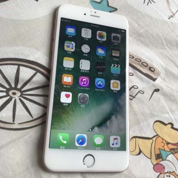 99.9%new 玫瑰金色香港行貨 iPhone6s  plus 128gb