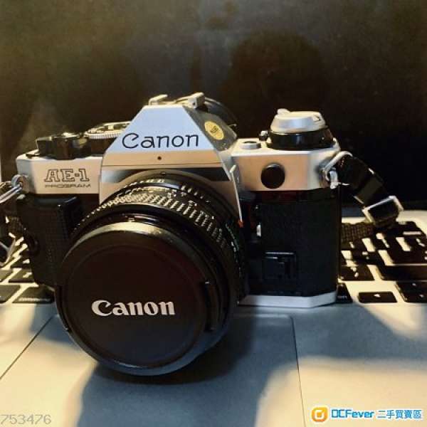 Canon AE-1 PROGRAM Film Camera 連 CANON 50mm 大光圈標準鏡